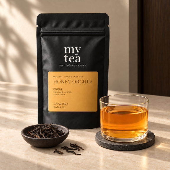 Honey Orchid tea composition