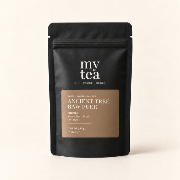 Ancient Tree Raw Puer 25g package