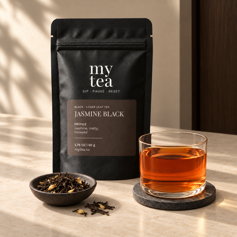 Jasmine Black tea composition